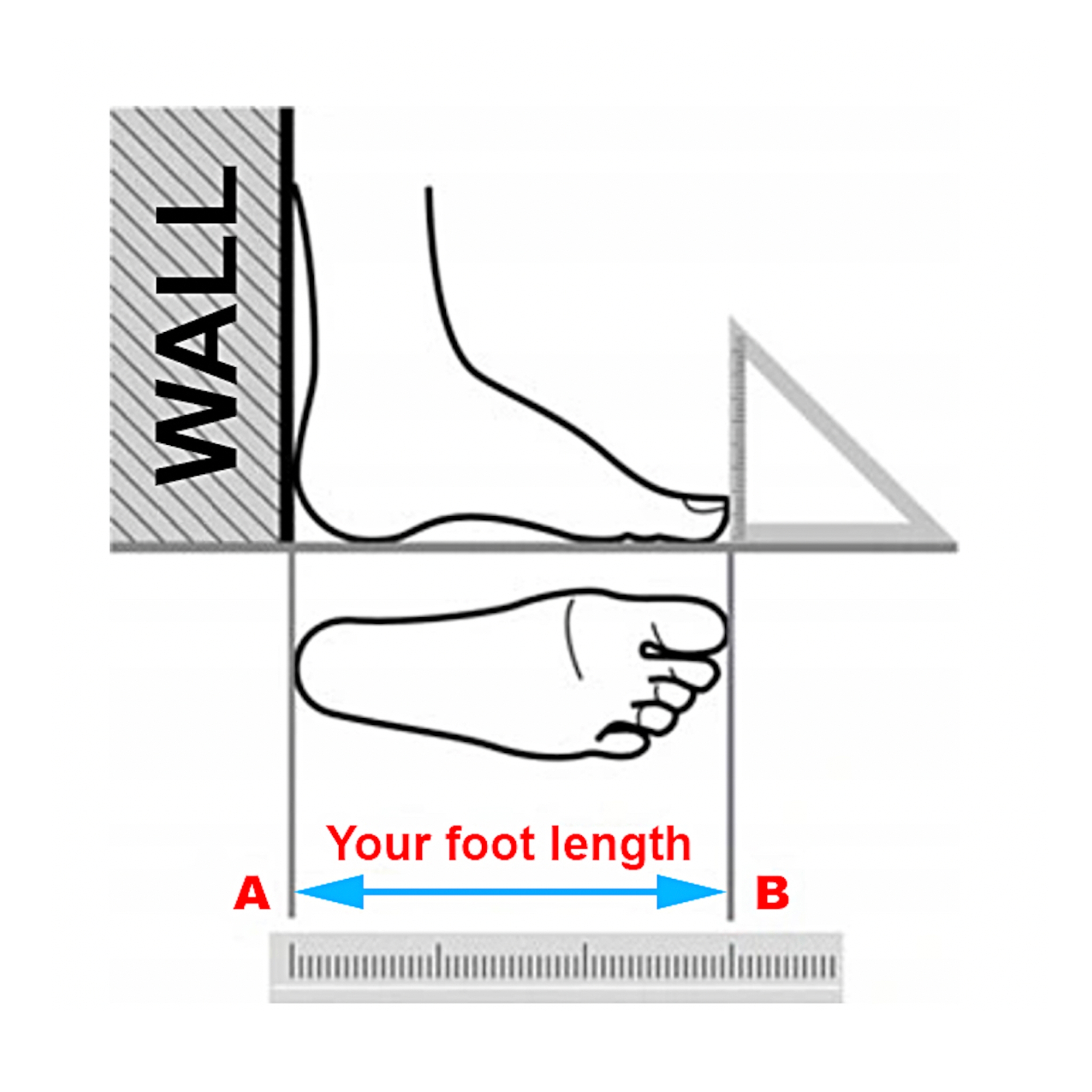 How to measure your foot - Demar